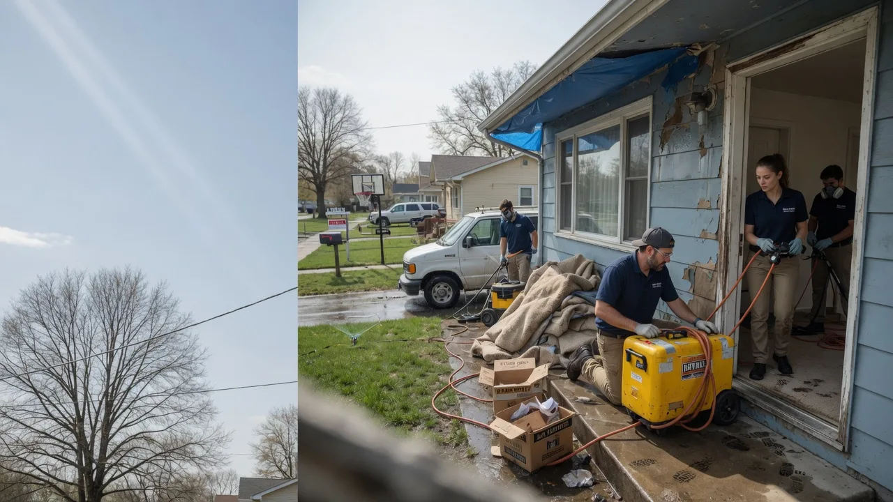 Basement Flood Cleanup in Bertram, TX near me